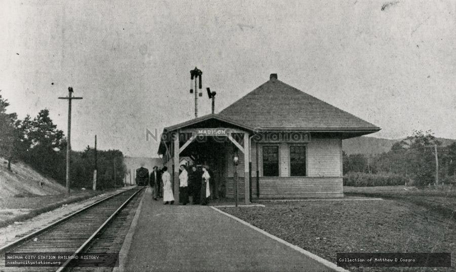 Postcard: Boston & Maine Station, Madison, New Hampshire
